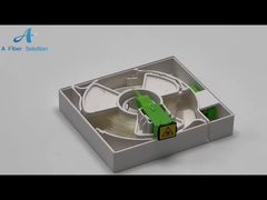 1 коробка оптического волокна ABS FTTH ядра терминальная невидимая для стенной розетки