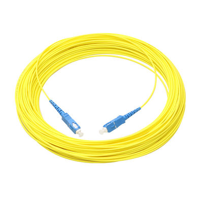 качество  FTTH Jumper Fiber Cable Assembly SC UPC To SC UPC Single Mode завод