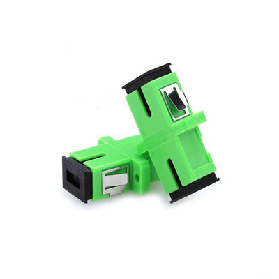 Переходник оптического волокна SC APC UPC SM SX с OEM рукава бронзы светомассы