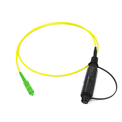 Подгонянный гибкий провод FTTH водоустойчивый для SC APC Оптитап Corning