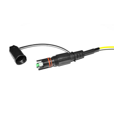 Подгонянный гибкий провод FTTH водоустойчивый для SC APC Оптитап Corning