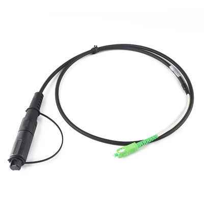 Оптитап к водоустойчивому кабеля падения SC APC Ftth мини с соединителем h