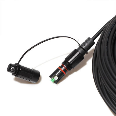 Оптитап к водоустойчивому кабеля падения SC APC Ftth мини с соединителем h