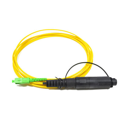 Водоустойчивое решение FTTH, гибкий провод FTTA с SC затвердело соединитель Оптитап