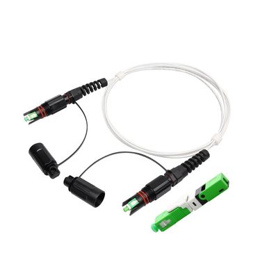 Решение SC APC водоустойчивое FTTH усиленное с соединителем Оптитап h