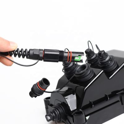 Прочный усиленный переходник решения FTTH для соединителя SC быстрого