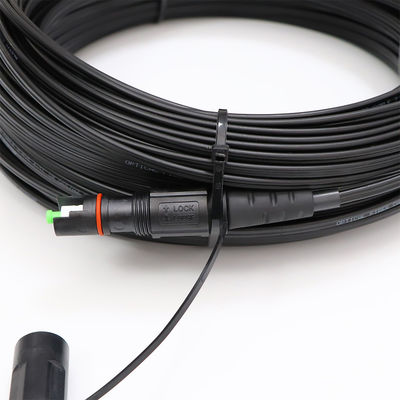 1 тип соединителя SC APC IP кабеля падения решения ядра на открытом воздухе FTTH МИНИ