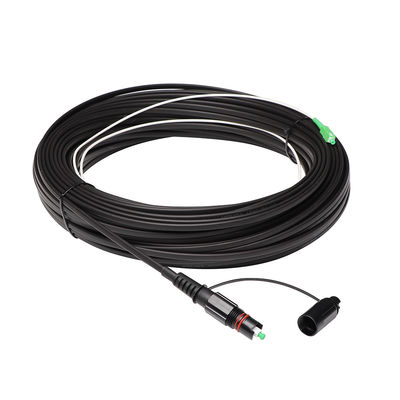Кабель падения IP68 водоустойчивый Ftth совместимый с соединителем Оптитап