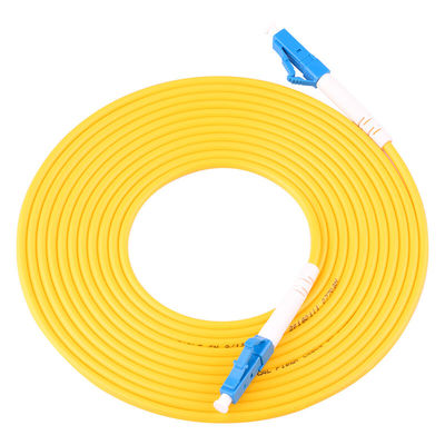 Гибкий провод 2.0mm кабеля волокна FTTH однорежимный симплексный 3.0mm LC UPC