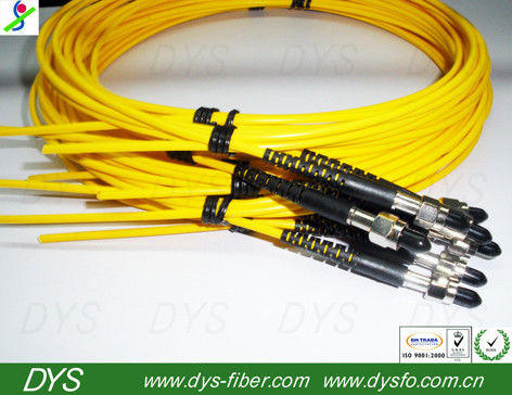Промышленный гибкий провод кабеля волокна FTTH симплексный с соединителем SMA 905