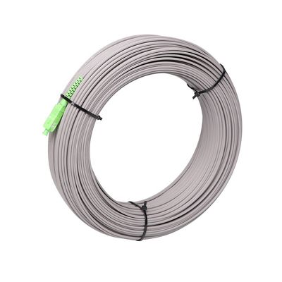 Кабель падения прыгуна на открытом воздухе FTTH, гибкий провод волокна G657A оптически