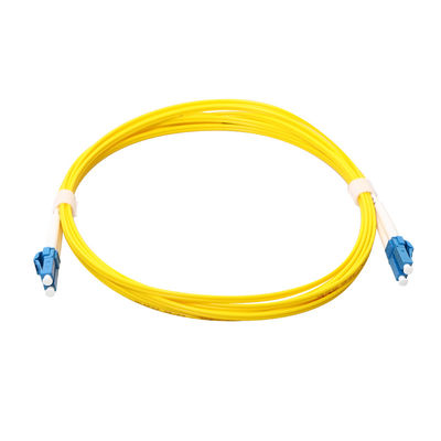 SM LC к дуплексу шнура кабеля заплаты многорежимного волокна LC с 1.6mm 2.0mm 3.0mm