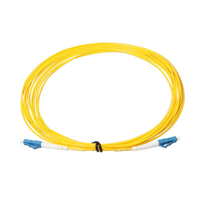 SM LC к дуплексу шнура кабеля заплаты многорежимного волокна LC с 1.6mm 2.0mm 3.0mm
