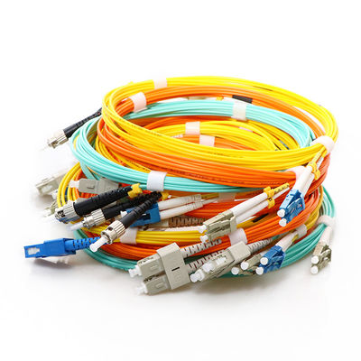 Гибкий провод UPC APC кабеля волокна FTTH с соединителем DIN MTRJ MU