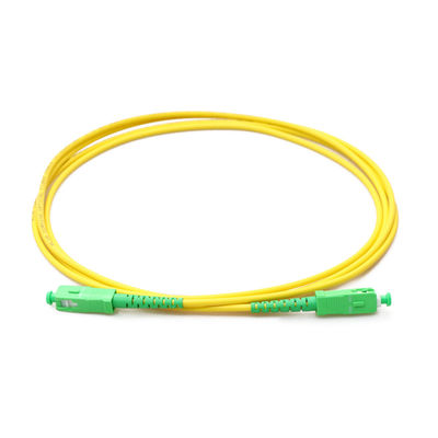 Гибкий провод UPC APC кабеля волокна FTTH с соединителем DIN MTRJ MU