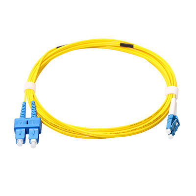 Гибкий провод UPC APC кабеля волокна FTTH с соединителем DIN MTRJ MU