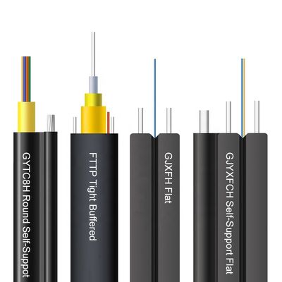 1 кабель падения оптического волокна ftth gjxh g657a1 g657a2 g652d gjyxfch gjyxch ядров 4core 12core ядра 2 крытый на открытом воздухе
