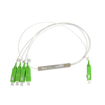 стальной Сплиттер PLC трубки 1x4 с OEM диаметров соединителя 0.9mm