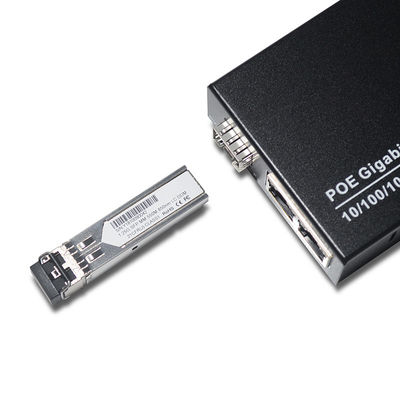 Конвертер 20km средств массовой информации локальных сетей волокна SFP LC для сети FTTH FTTB FTTX