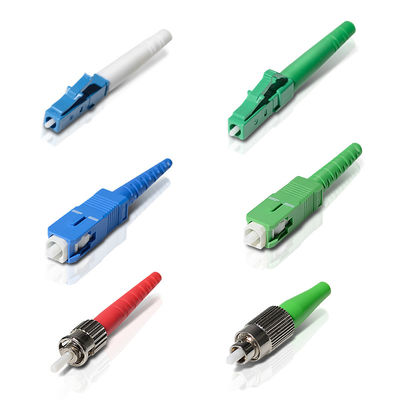 Соединитель ST оптического волокна SC FC LC для кабеля 0.9mm 2.0mm 3.0mm