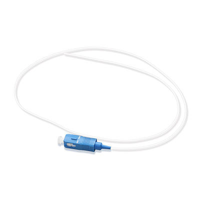 сборка кабеля волокна диаметра 0.9mm белое SC 9/125 G657A1/UPC симплексное отполированное