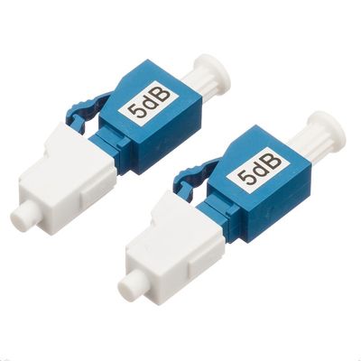 Симплексный мужчина амортизатора 5dB LC UPC оптического волокна SM к женскому типу