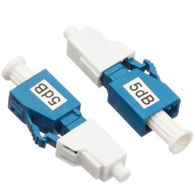 Симплексный мужчина амортизатора 5dB LC UPC оптического волокна SM к женскому типу