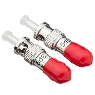 мужчина ST амортизатора волокна 6dB 7dB 10dB оптически к женщине для FTTH