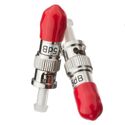 мужчина ST амортизатора волокна 6dB 7dB 10dB оптически к женщине для FTTH