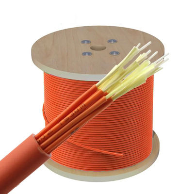 Кабель оптического волокна OM3 12 ядров FTTH крытый/распределительный кабель стекловолокна