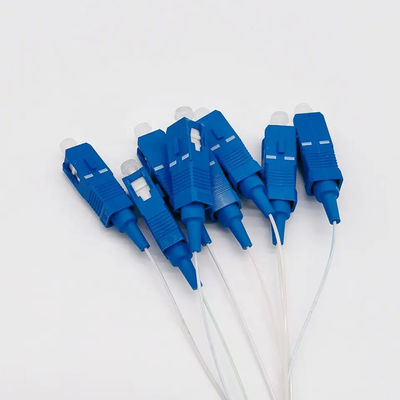 Мини стальной Сплиттер FTTH 1x8 оптического волокна трубки для кабельного телевидения