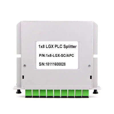Тип 1x8 кассеты Сплиттер оптического волокна PLC 8 путей с соединителем SC APC