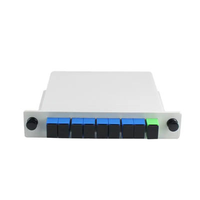 Тип 1x8 кассеты Сплиттер оптического волокна PLC 8 путей с соединителем SC APC