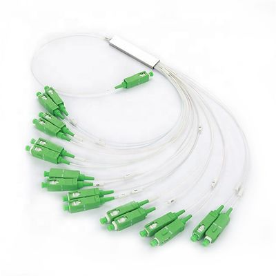Микро- мини SC APC Сплиттер FTTH 1x6 оптического волокна модуля с длиной волны 1260nm