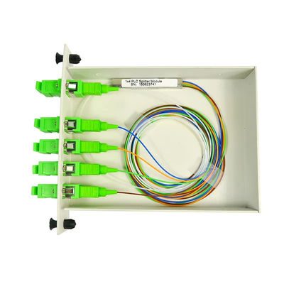 Тип Сплиттер 1x8 кассеты оптического волокна PLC с соединителем SC UPC
