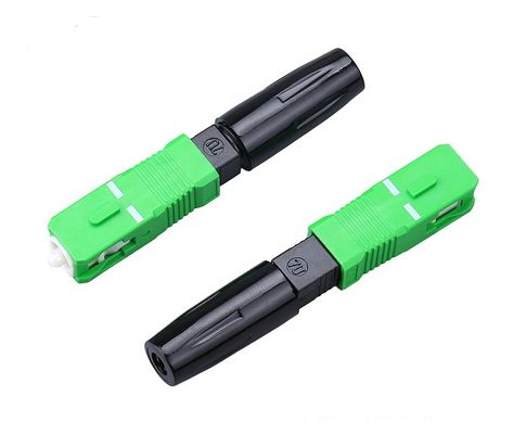 Соединитель SC APC сети FTTH быстрый для кабеля падения устанавливает OEM