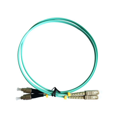 LC ST SC Connector 3m Fiber Optic Cable Assembly IEC60332-1 Ограничение уровня пламени
