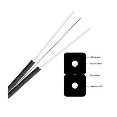 Прочный 300N 850nm длины волны волоконно-оптический кабель для высокоскоростной связи